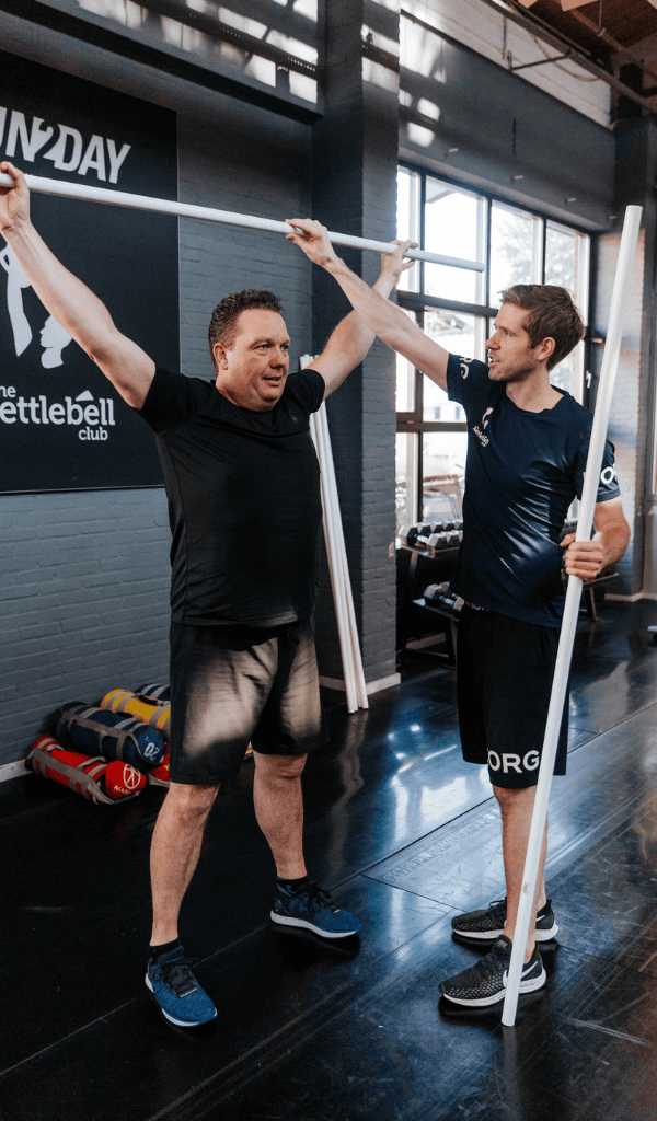 Personal training in Nijmegen door The Kettlebell Club.